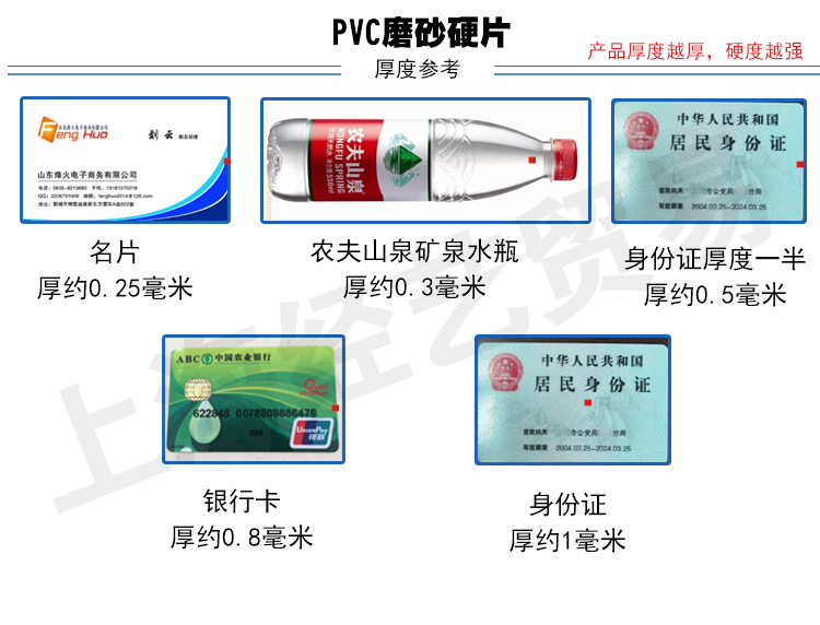 PVC磨砂塑料硬片透明硬板塑料片PVC透明板塑料板胶片聚乙烯板片材-图3