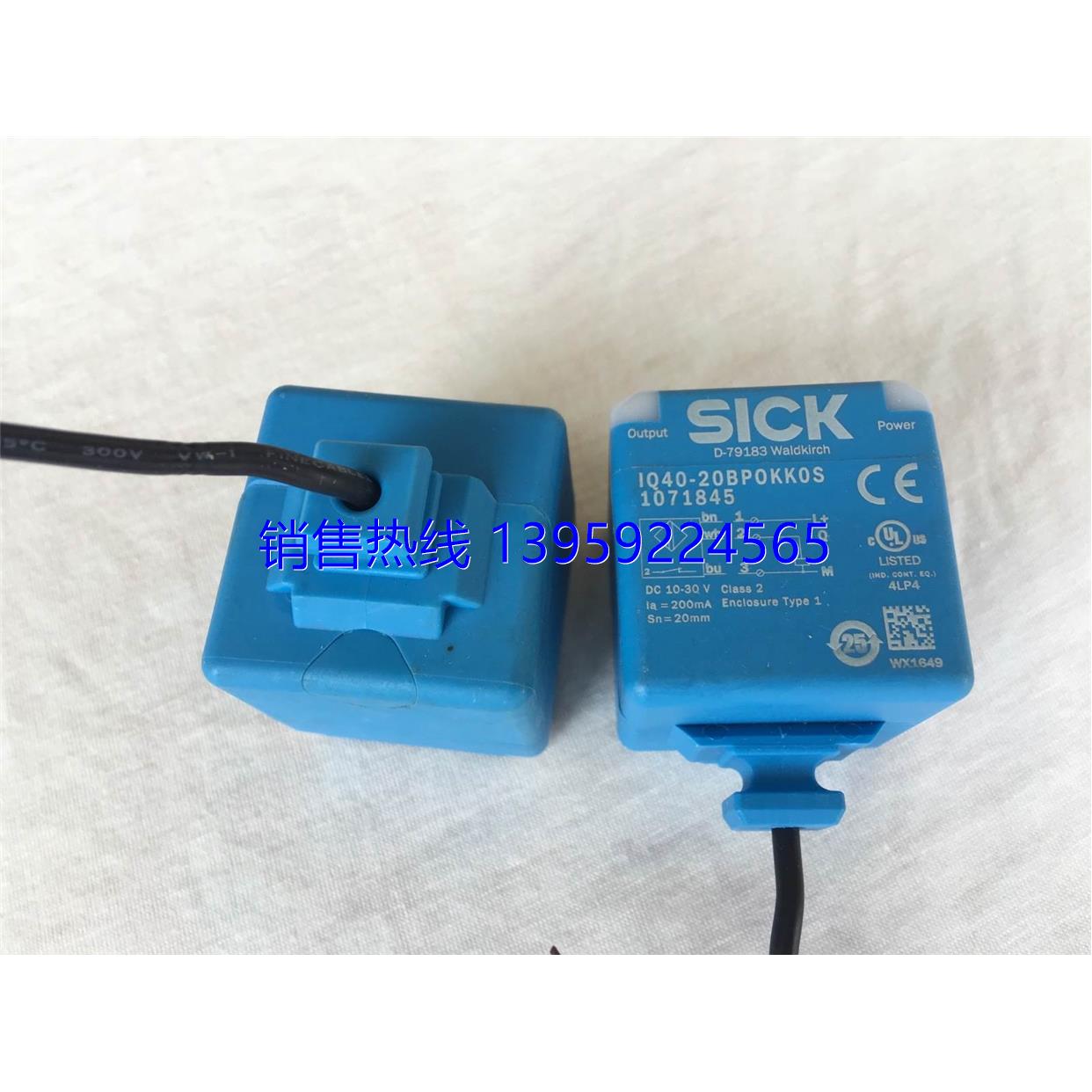 德国SICK西克IQ40-20BPK0S 1071845电感式传感器 方形开关 - 图1