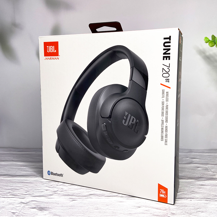 JBL TUNE720BT头戴式无线蓝牙耳机音乐耳麦长续航通话降噪T720BT - 图2