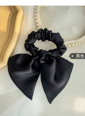 桑蚕丝双层飘带发圈汉服大蝴蝶结
