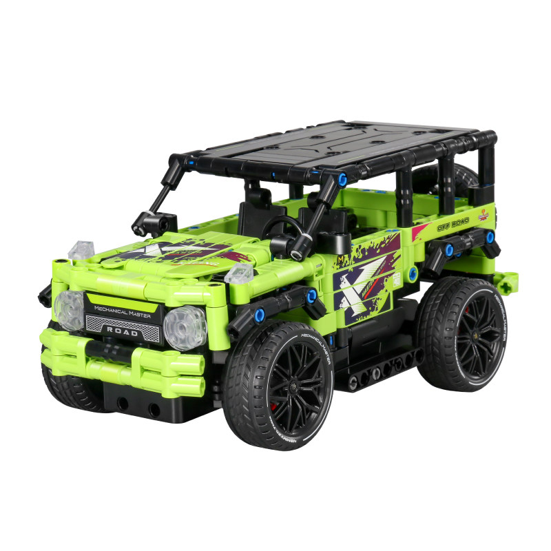 中国积木城市汽车模型APP编程遥控越野车大g电动跑车儿童拼装玩具,淘宝优惠券,粉丝福利购,淘宝优惠卷