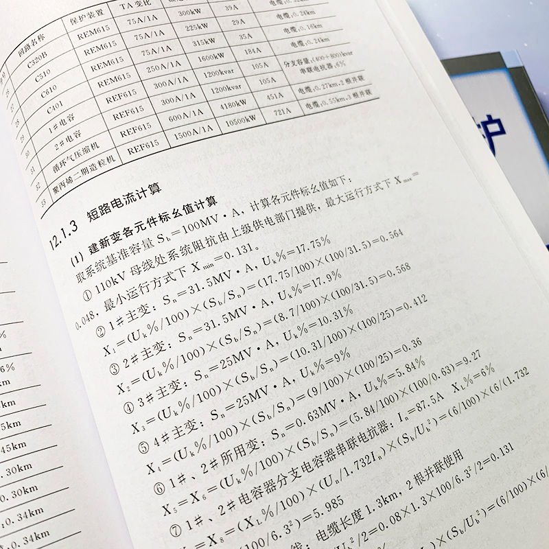 电力系统继电保护 原理 算例 实例 周长锁 继电保护整定计算工作流程方法教程书 高压馈线变压器电动机低压回路计算实例 - 图1