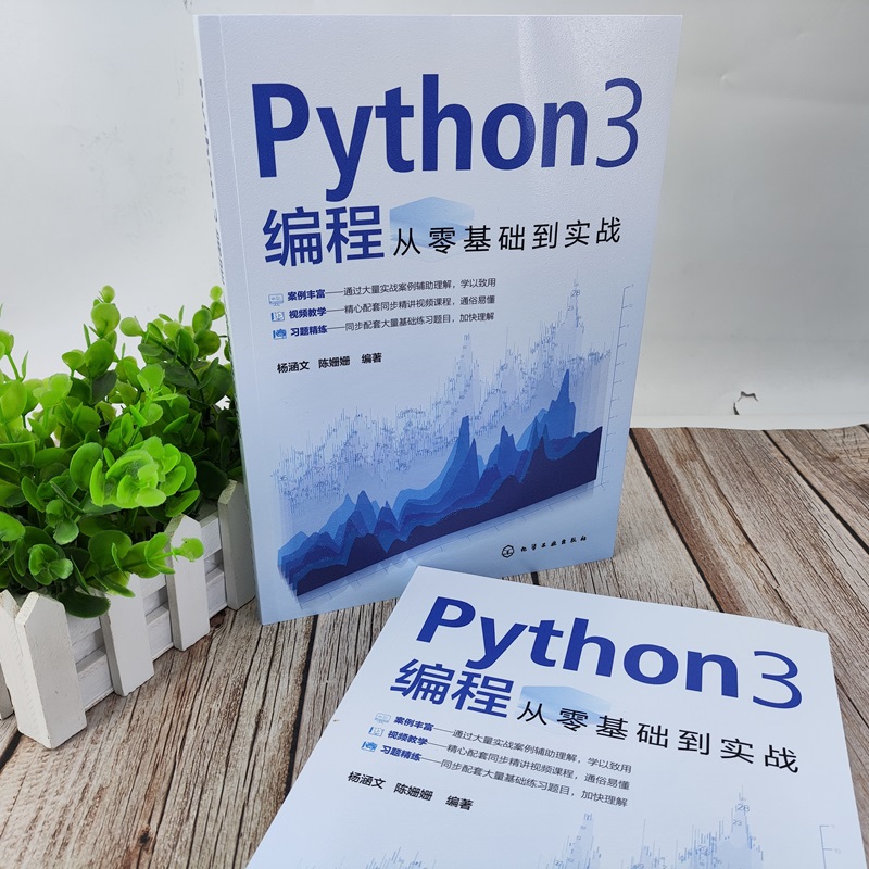 配套视频教学 Python3编程从零基础到实战 Python编程基础理论学习入门 编程实战案例 同步配套练习题 数据可视化交互式数据处理 - 图1