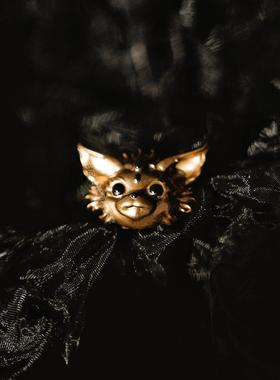 设计师原创设计可爱灵猫戒指