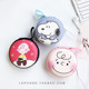 Cartoon data cable charger coin wallet storage bag