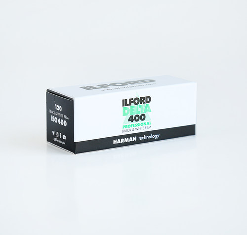 依尔福胶卷伊尔福 DELTA400 ILFORD  120黑白胶卷 摄影胶片新鲜 - 图0