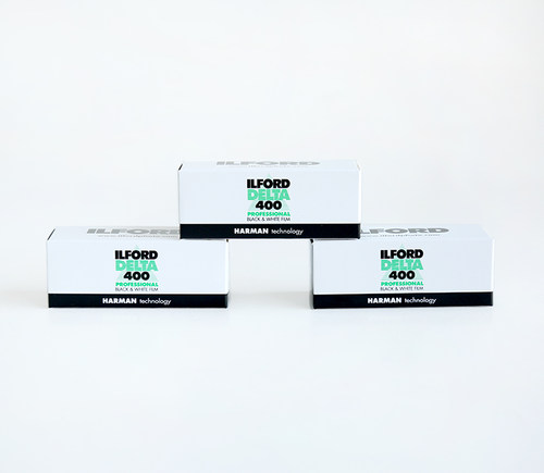 依尔福胶卷伊尔福 DELTA400 ILFORD  120黑白胶卷 摄影胶片新鲜 - 图1