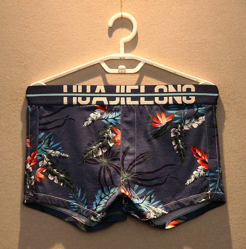 男士内裤宽松透气潮流阿罗裤纯棉全棉平角裤个性短裤头四角短裤夏,淘宝优惠券,粉丝福利购,淘宝优惠卷