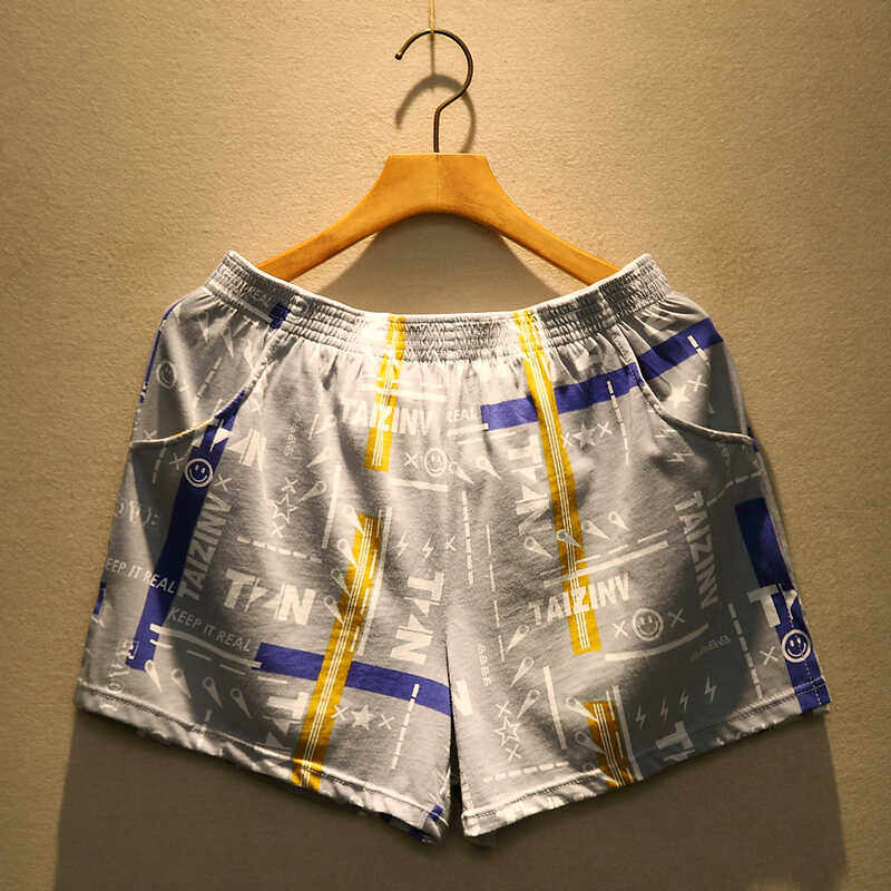 纯棉男士内裤男平角裤家居阿罗裤男生胖大码短裤宽松版四角裤衩头,淘宝优惠券,粉丝福利购,淘宝优惠卷