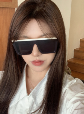 欧美大框连体偏光太阳镜防紫外线