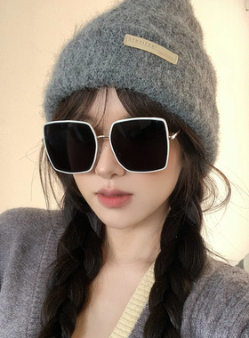 韩版方形大框显瘦太阳镜防紫外线