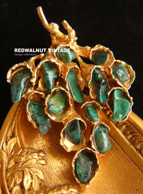 首饰法产西洋彩色vintage古董