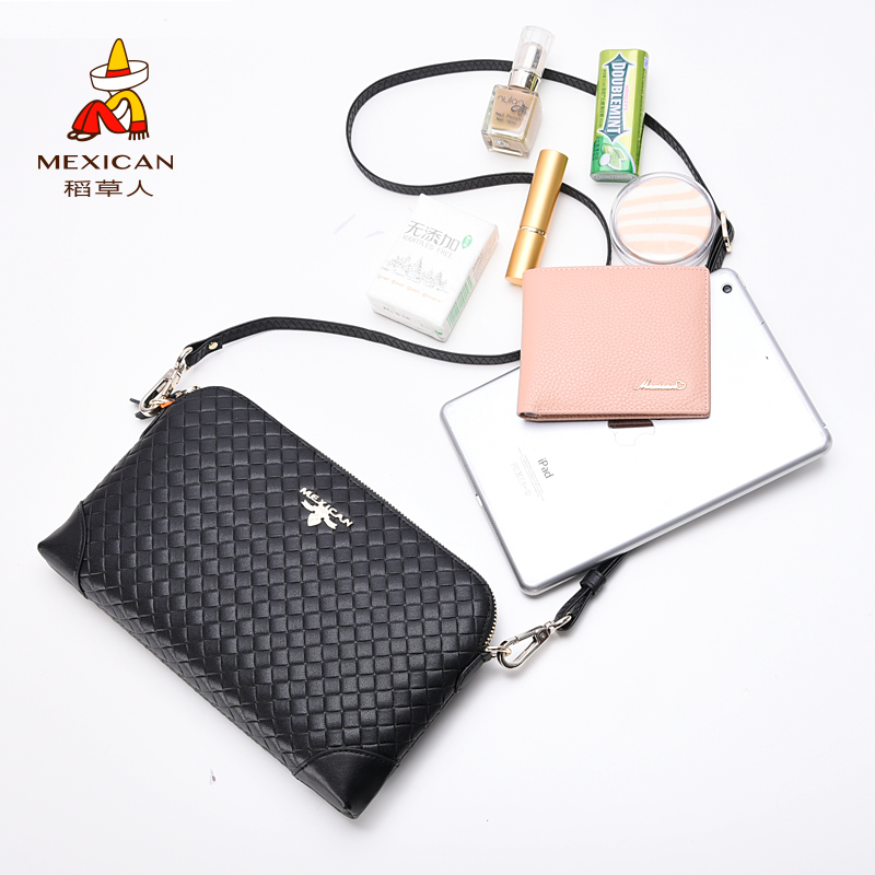 稻草人女包2018新款女单肩斜挎包时尚简约韩