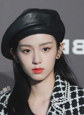 小香风秋冬女ins潮同款帽子