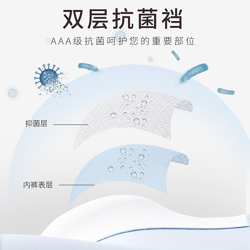  茹雅服饰男平角内裤