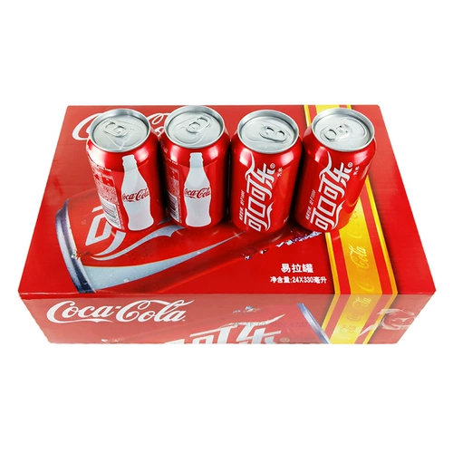 Coca -cola 330 мл *24 банки с полным -ящик прослушивание спрайт -спрайт -газированная газированная напитка Coca -cola Soda 6 может бесплатная доставка