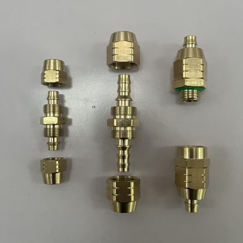 打药管/软管接头/360度活动旋转接头/内径6.5/8mm高压管组件接头 - 图0