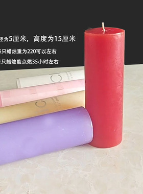 时尚香薰无烟蜡烛点燃持久环保