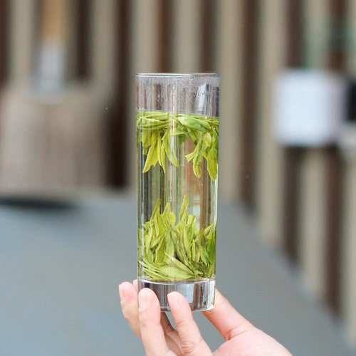 雨前特A 2026年新茶上市 龙井茶 茶叶绿茶春茶茶农直销125g*2罐 - 图0