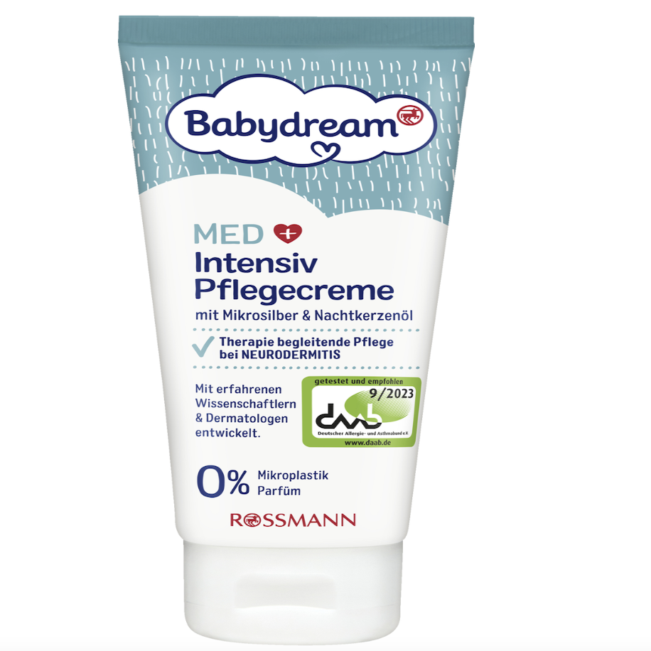德国直邮Babydream儿童婴儿深度抗敏无香精泛醇保湿补水润肤乳霜 - 图1