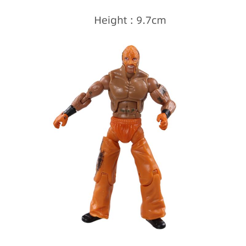 JAKKS3.75寸WWE职业摔跤手关节可动人偶手办模型玩偶玩具摆件神秘 - 图1