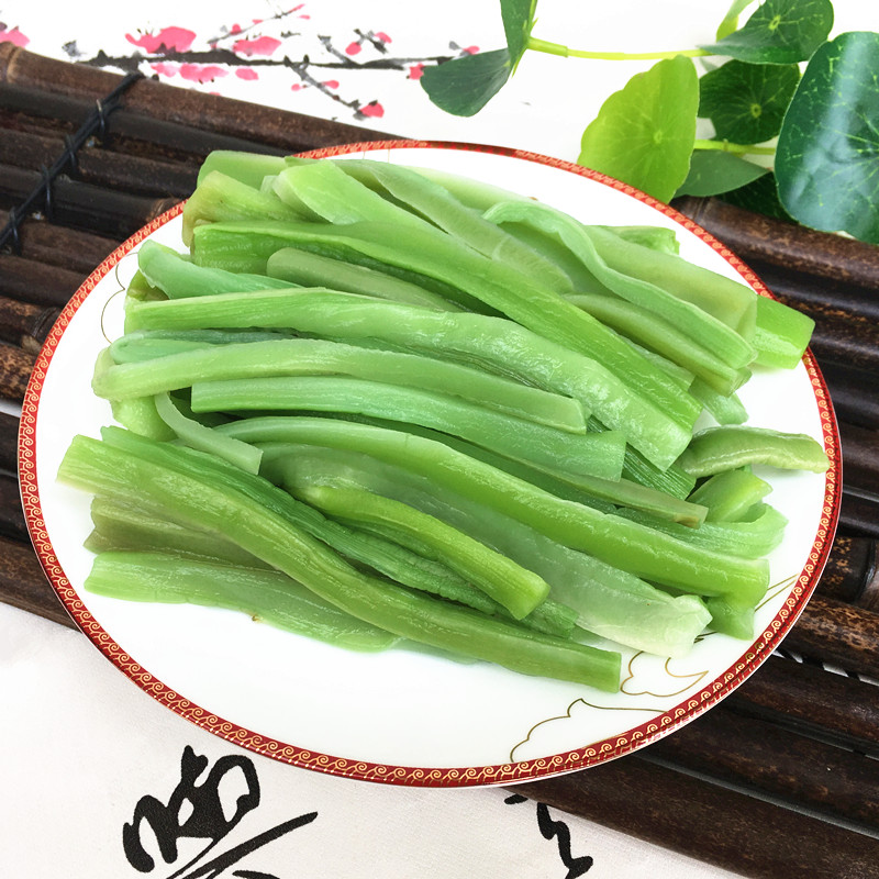 鲜贡菜258g*40袋 无叶贡菜苔干苔菜非干货土特产干菜清水贡菜 - 图1