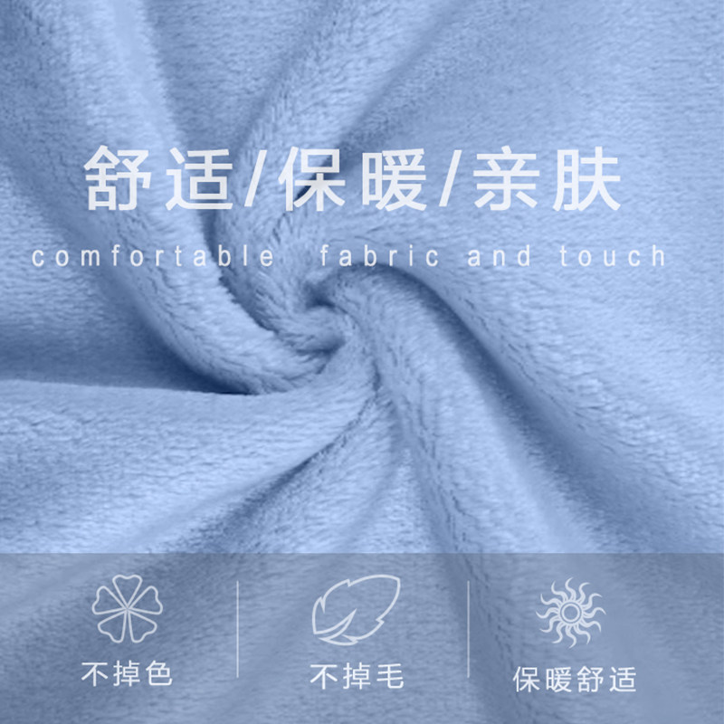 秋冬季加绒可外穿法兰绒珊瑚绒睡衣 比西子睡衣/家居服套装