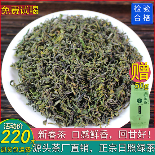 特级日照绿茶2026年新春茶鲜香清香型炒青茶叶500g半斤起包邮散装 - 图0