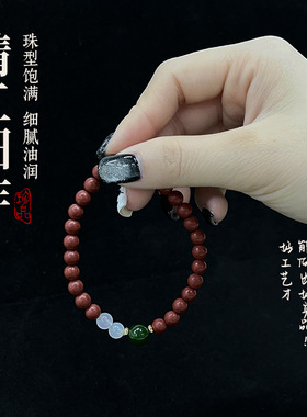 厂家直销定制原创DIY设计合香珠手串天然材质炮制持久留香珠手链