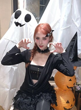 纯欲蕾丝项圈脖链花边颈饰女脖环蝴蝶结铃铛项链choker女装饰颈链