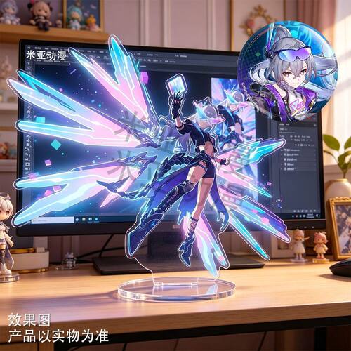 崩坏星穹铁道如是众生欢笑不已精致立牌系列银狼lv999狼尊自制 - 图0