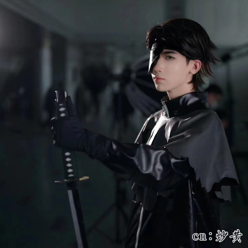 死神Bleach cos服 蓝染惣右介cosplay服装 五番队队长男装套装 - 图1