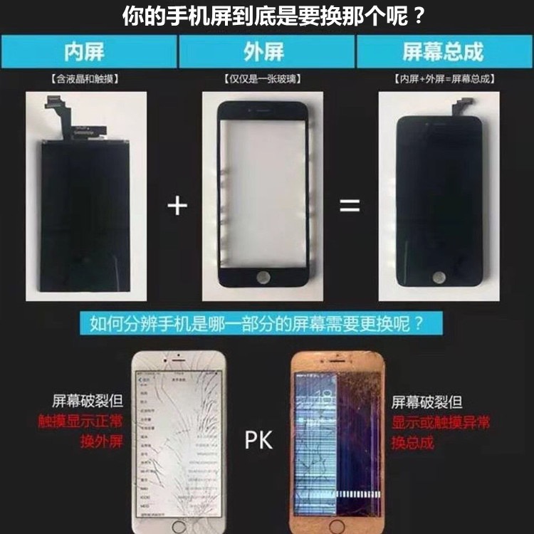 适用vivo Y71T Y72T Y73T Y74S Y77E T1 T1X手机原装屏幕外屏玻璃 - 图2