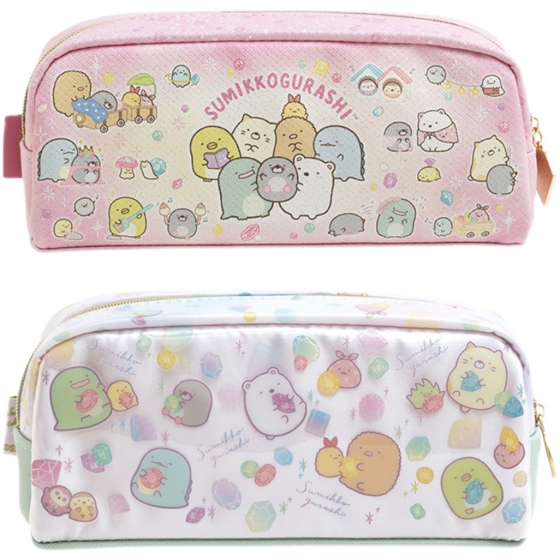 san-x角落生物日本限定笔袋大容量文具袋铅笔收纳化妆包防水卡通,淘宝优惠券,粉丝福利购,淘宝优惠卷