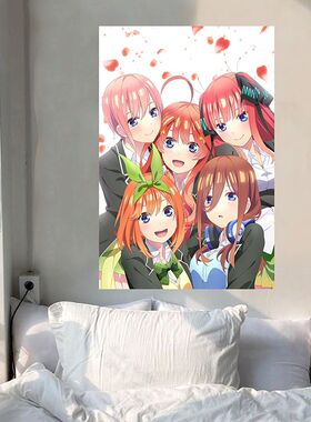 五等分的花嫁动漫海报中