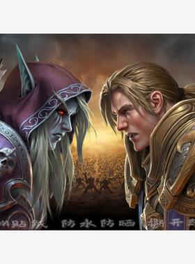 魔兽世界WOW网游海报贴墙