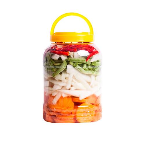 塑料罐子加厚塑料瓶密封罐食品级蜂蜜瓶收纳瓶带盖泡菜坛储物杂粮 - 图3