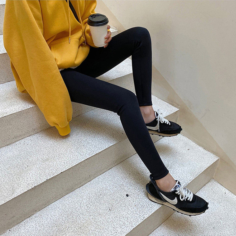 春装鲨鱼皮孕妇瘦腿弹力瑜伽运动裤 孕美时光孕妇打底裤