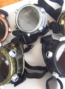 圆脸复古风道具太阳眼镜