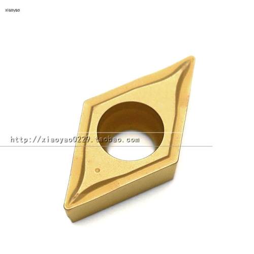 数控外圆仿尖车刀片精车超硬铝铜55度°不锈钢dcmt11t3合金刀头粒 - 图0