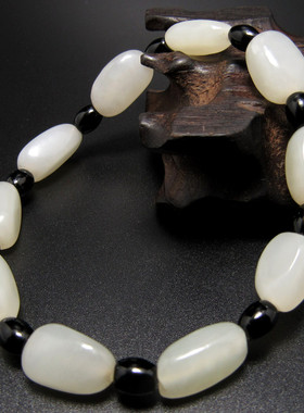 手串女款新疆和田玉籽料结缘价