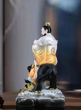 神像新款张真人天师府汉白玉