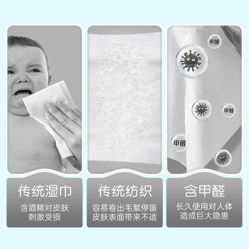 皇家婴童婴儿湿巾手口专用宝宝新生儿加大加厚儿童消毒湿纸巾大包,淘宝优惠券,粉丝福利购,淘宝优惠卷