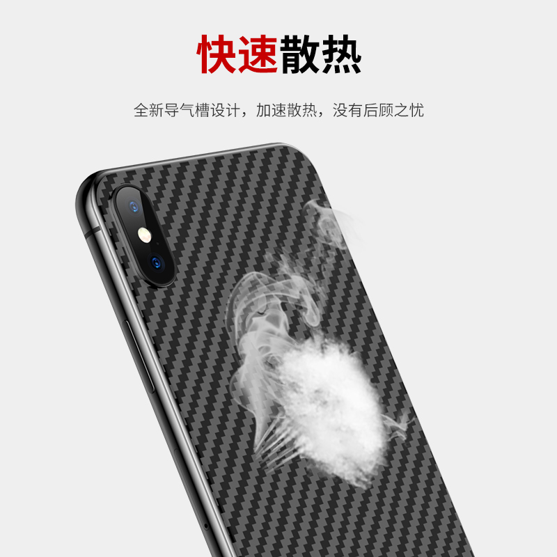 适用苹果x后膜iPhone13贴纸xr手机6背贴6s背膜11全屏6P/7P后背8P全包iPhone11pro磨砂max透明7plus散热mini