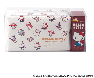 【情人节限定】日本代购HelloKitty 50周年纪念款巧克力礼盒-图0