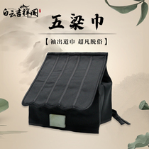 Heaven and earth Road Taoist cap Five-beam towels hair-head accessories hat Daoist dress Fabhat Road Farm Maoshan Road Long Road hat