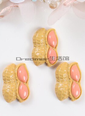 树脂配件仿真食玩玉米花生冰箱贴