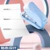 Deli mini stapler student dedicated labor-saving high-looking ins small office binding machine No. 12 stapler