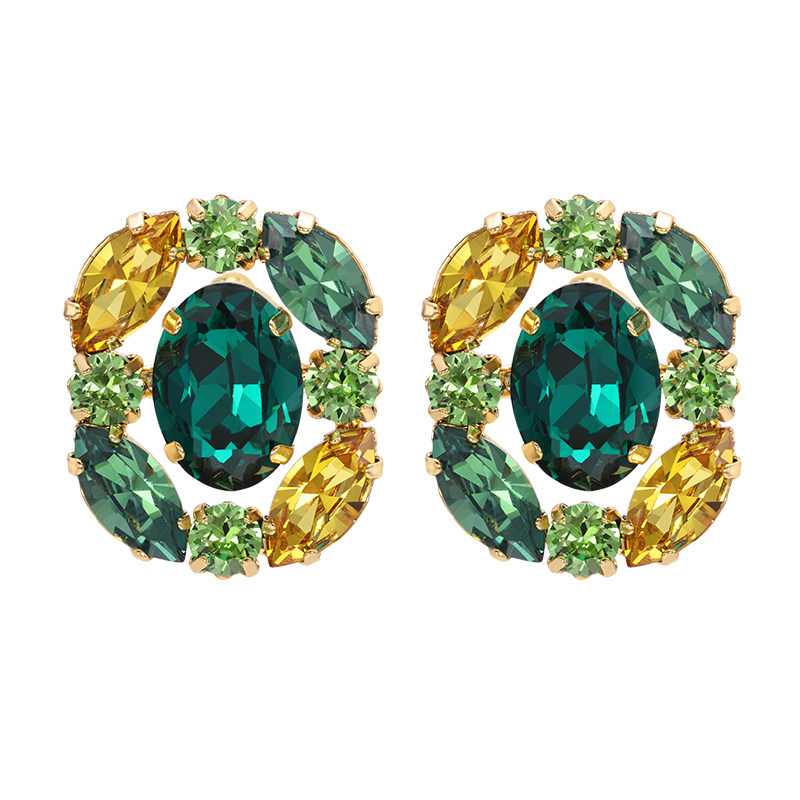 Eternelle法国永恒复古宫廷耳饰女高级感奥地利水晶耳钉轻奢耳环,淘宝优惠券,粉丝福利购,淘宝优惠卷