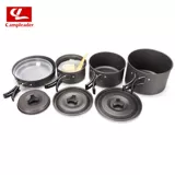 Подлинная доставка на открытые казарманные казармы 4-5 человек набор для скорталоварной плита комбинированная плита.